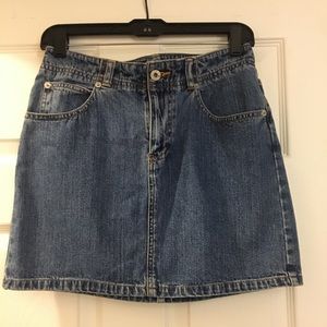 GAP jean skirt